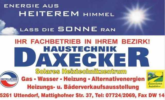 DAXECKER INSTALLATIONEN